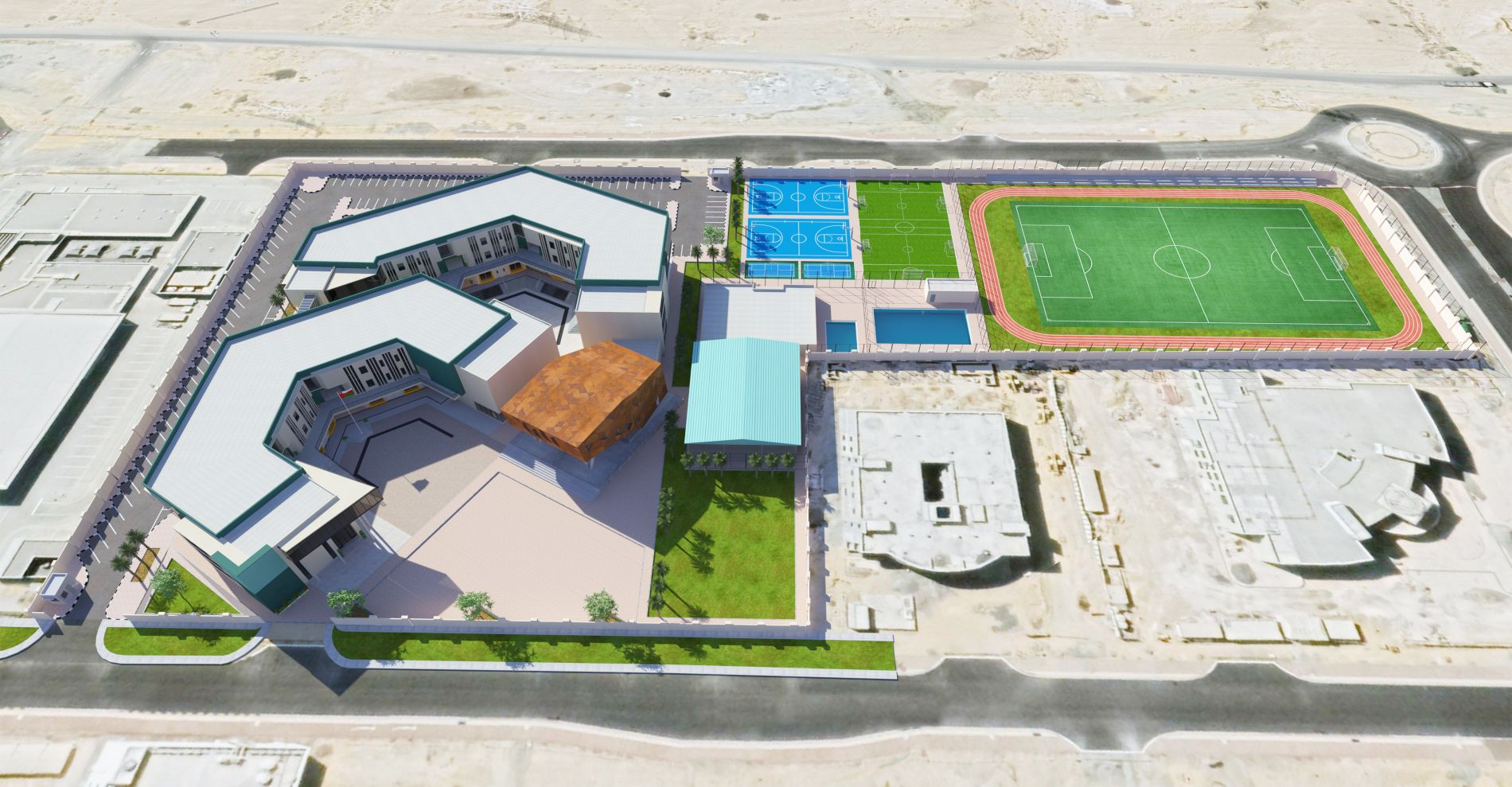 Proposed School at KOM (Concept)